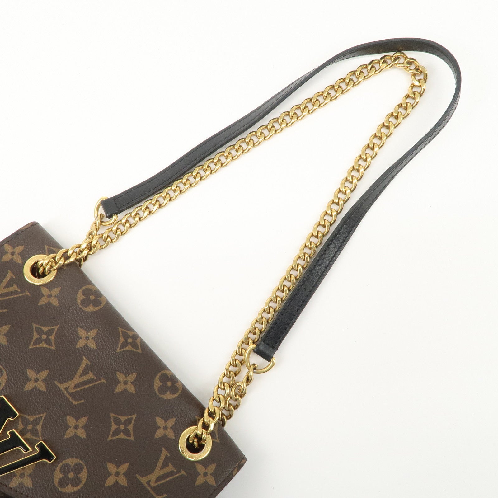 Authc Louis Vuitton Monogram Passy Crossbody Chain Shoulder Bag M45592 Used