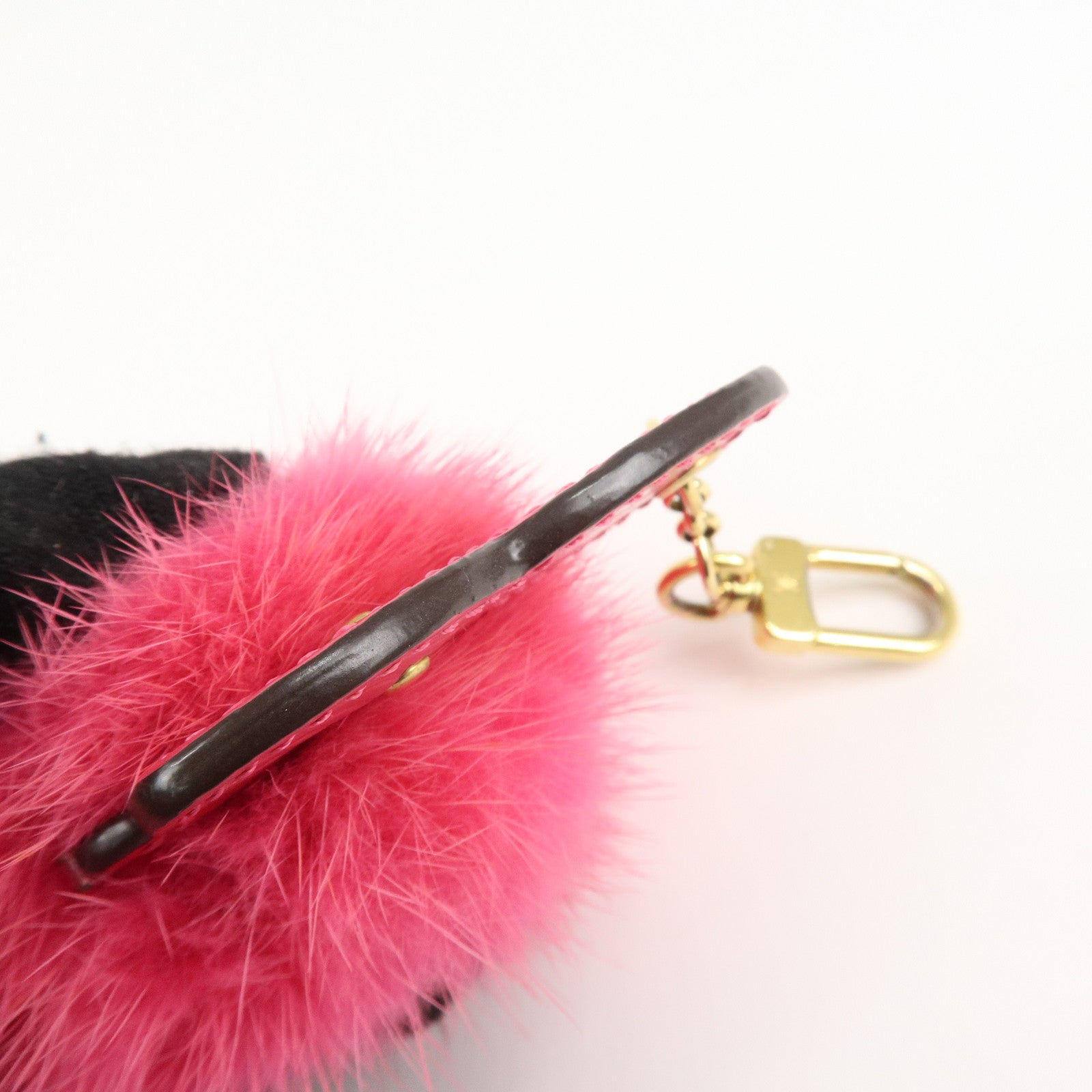 Louis Vuitton Porte Cles Mother's Day Fur Bag Charm Rabbit M62571 Used