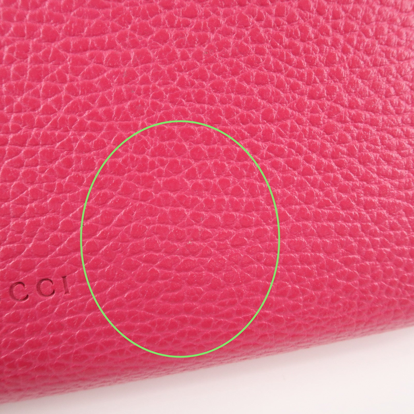 GUCCI Dionysus Leather Chain Shoulder Bag Pink 401231 Used