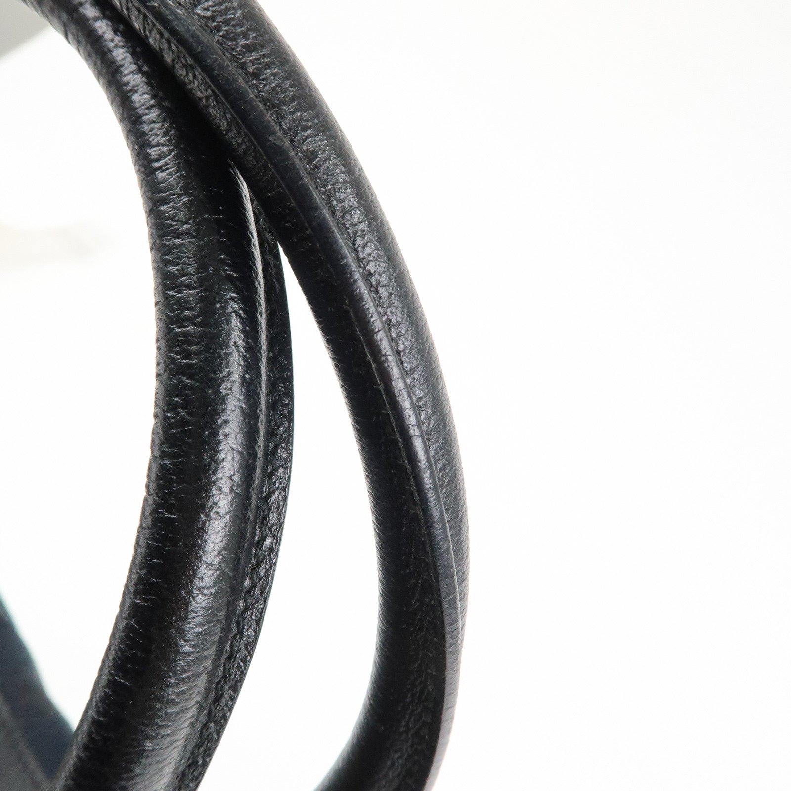 GUCCI Abbey GG Canvas Leather Mini Boston Bag Black 130942 Used