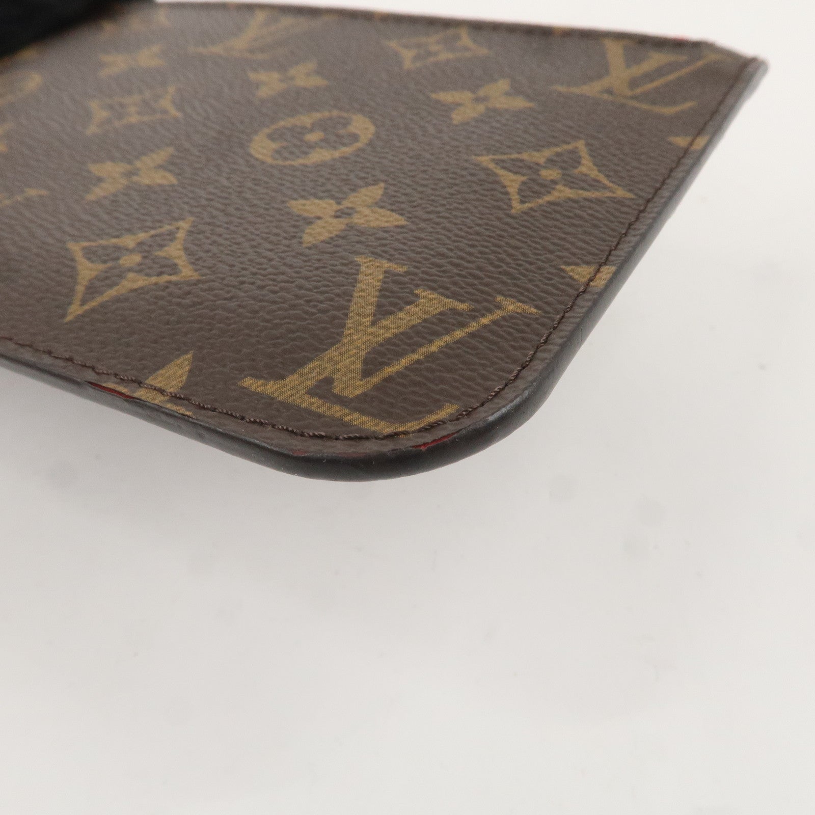 Louis Vuitton Monogram Pouch For Neverfull PM Brown