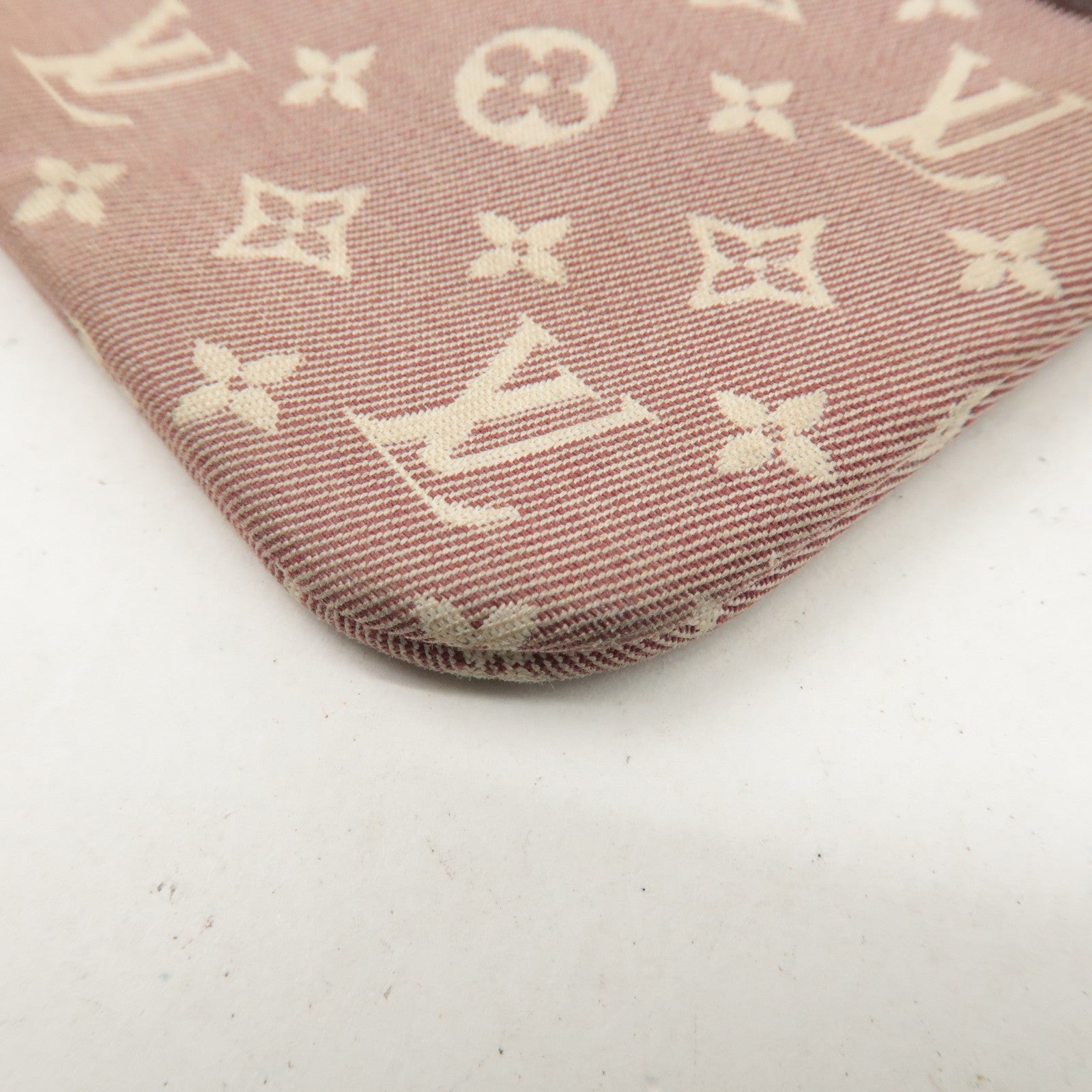 Louis Vuitton Monogram Idylle Pochette Cles Coin Case Sepia M62996