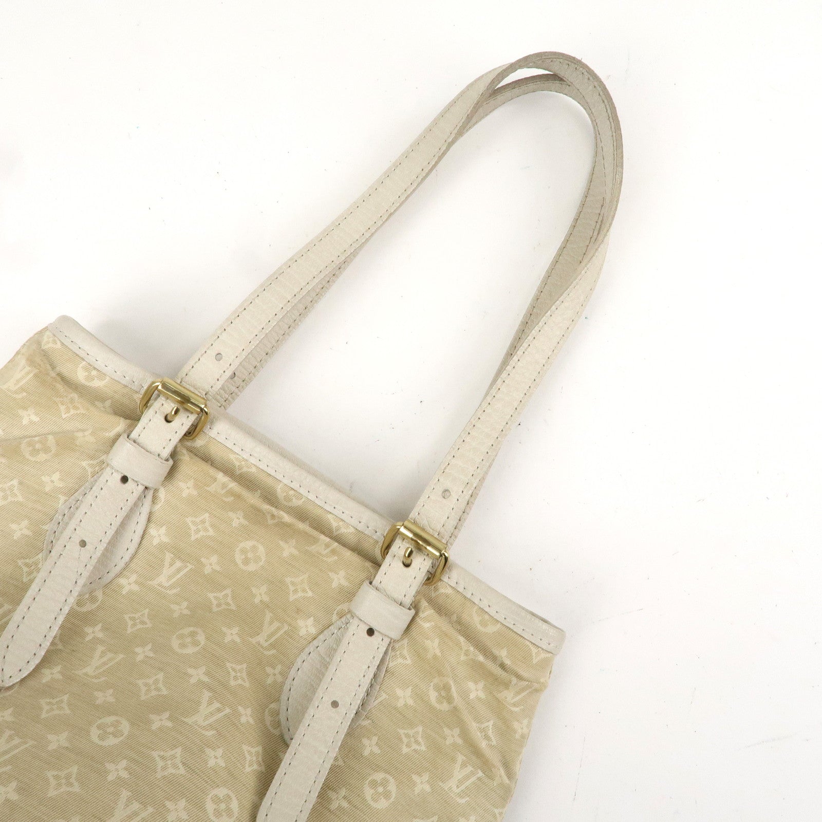 Louis Vuitton Monogram Mini Lin Bucket PM Hand Bag M95316