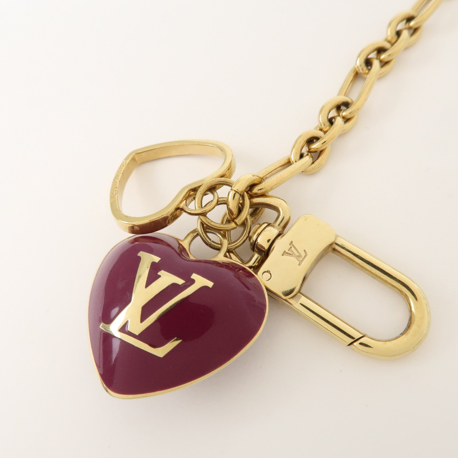 Louis Vuitton Monogram Vernis Porte Monnaie Coeur Coin Case M91480