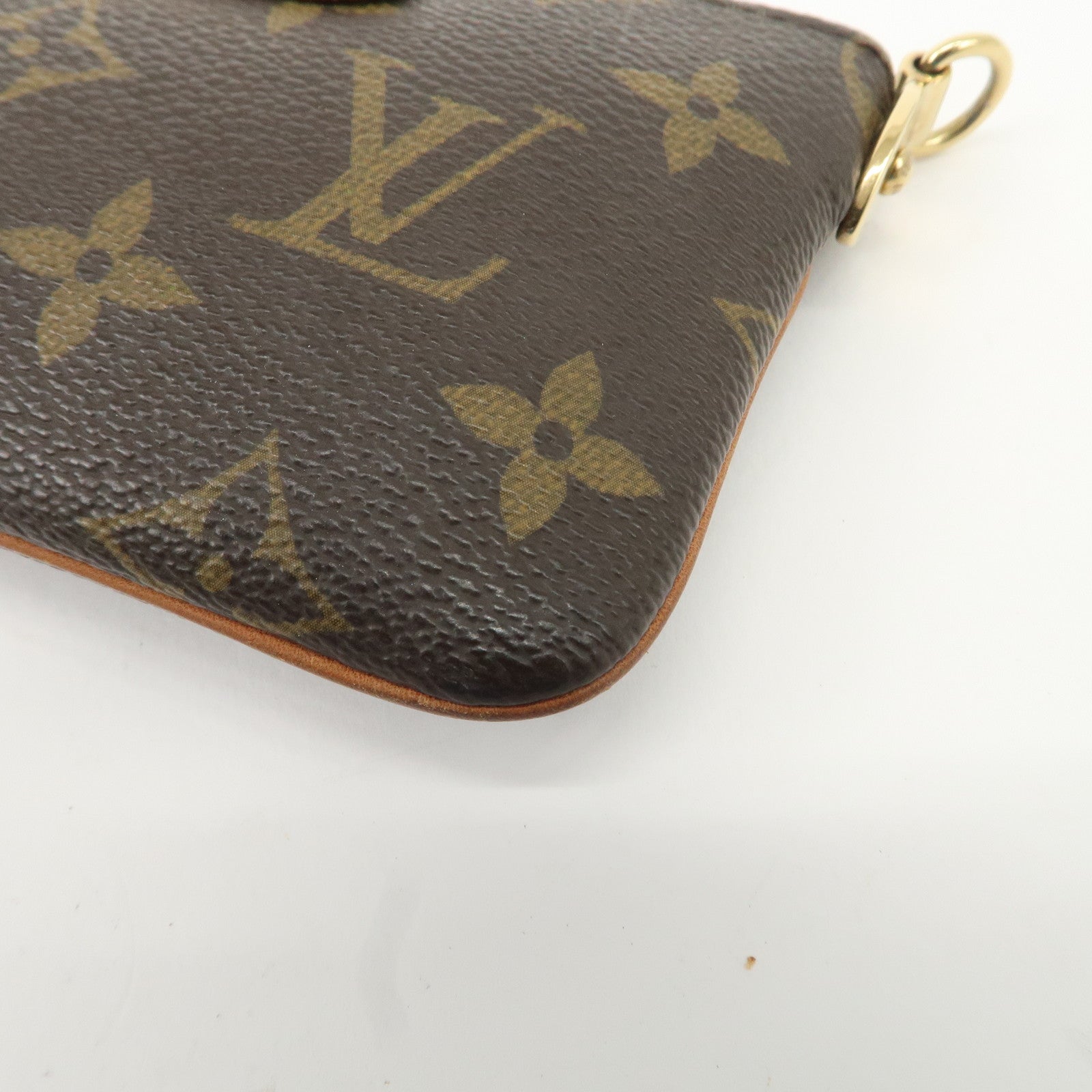 Louis Vuitton Monogram Pochette Milla PM Mini Pouch M60095 Used