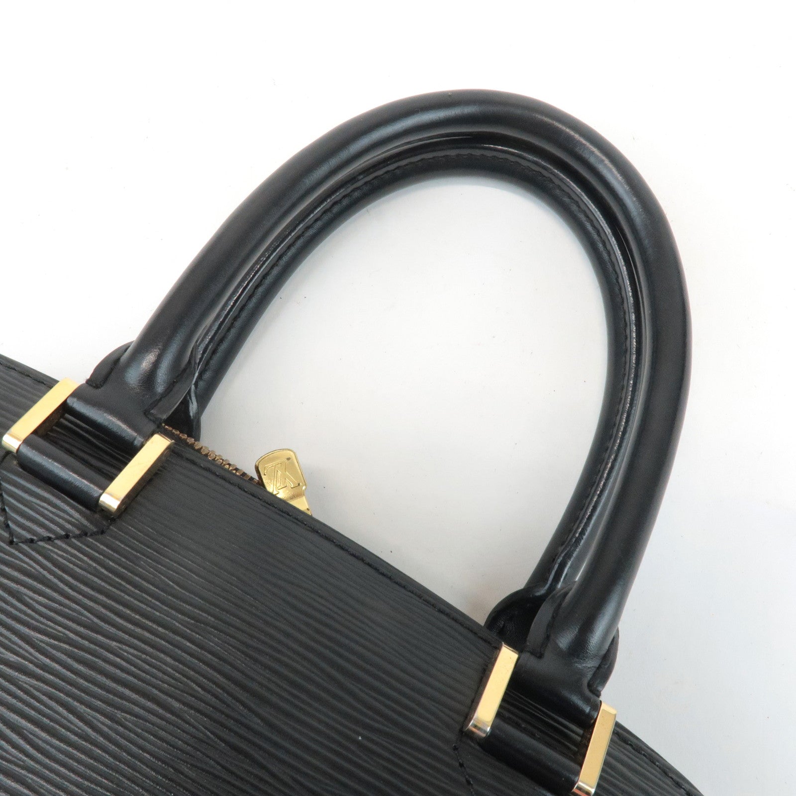 Louis Vuitton Epi Pont Neuf Hand Bag Black Noir M52052 Used