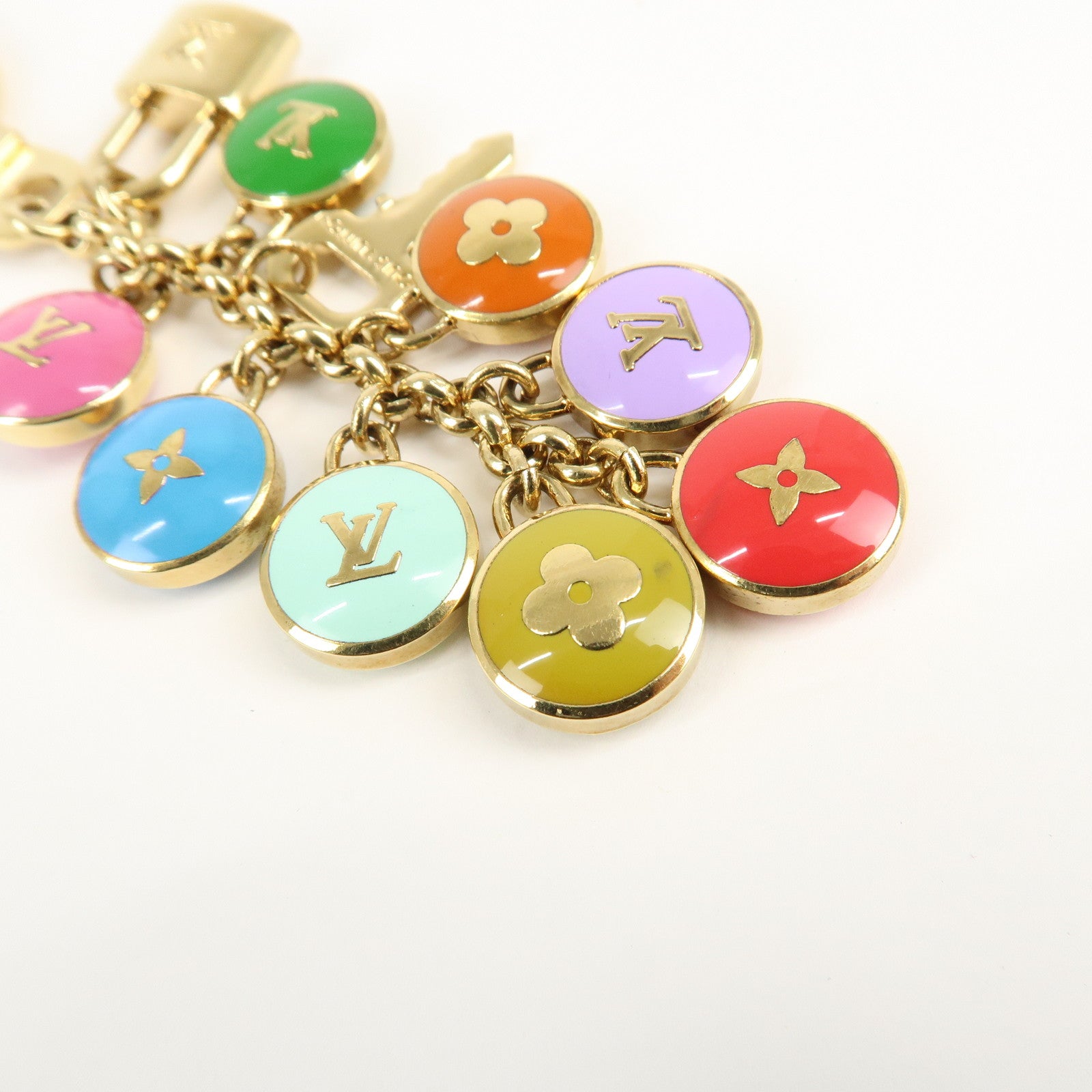 Louis Vuitton Porte Cles Pastille Bag Charm Multicolor M65381