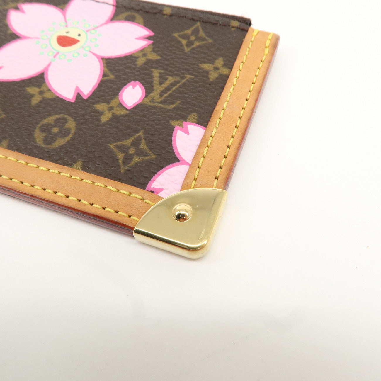 Louis Vuitton Cherry Blossom Pochette Cles Coin Case M92015