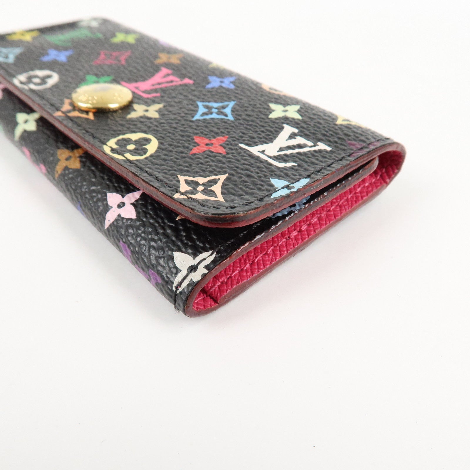 Louis Vuitton Monogram Multicolor Multicles 4 Key Case Noir M93732 Used