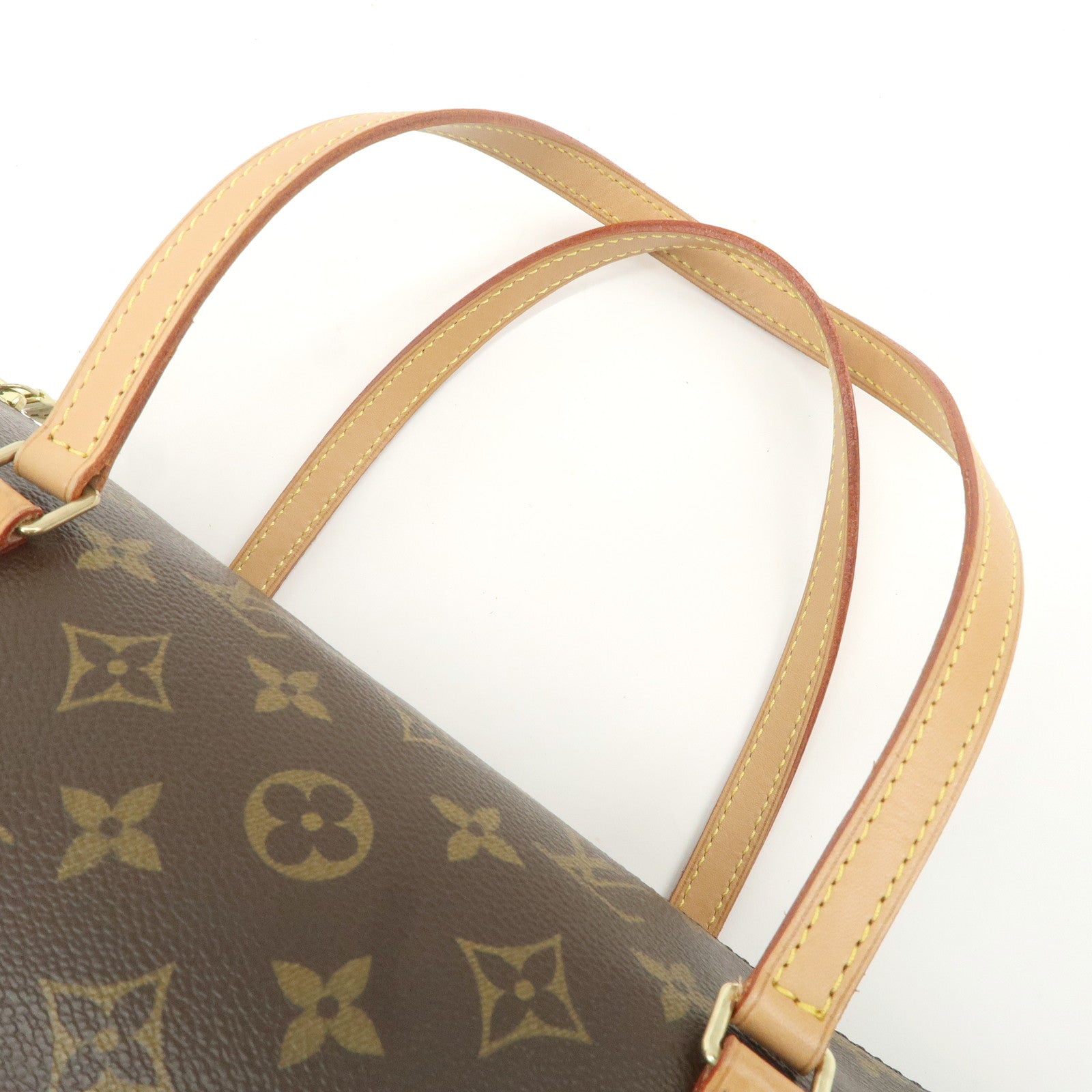 Louis Vuitton Monogram Papillon 30 Hand Bag Brown M51385 Used