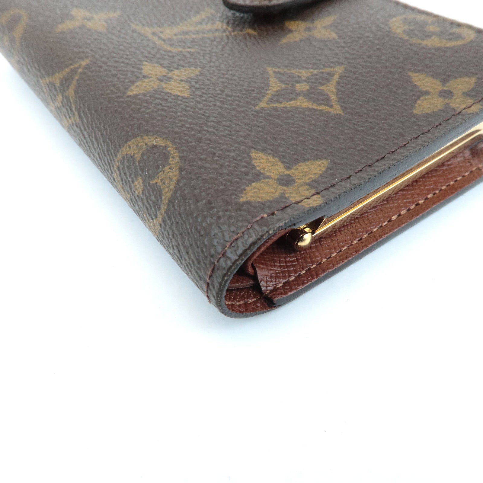 Louis Vuitton Monogram Porte Monnaie Billets Viennois M61663