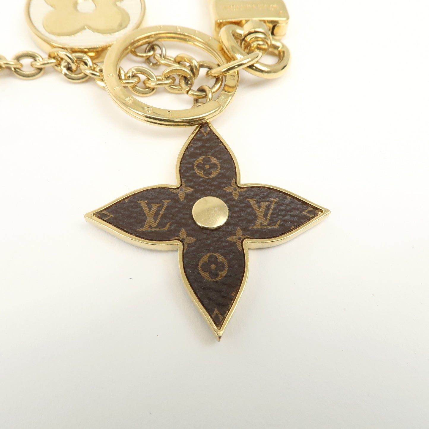 Louis Vuitton Porte Cles Spring Street Bag Charm Gold M69008