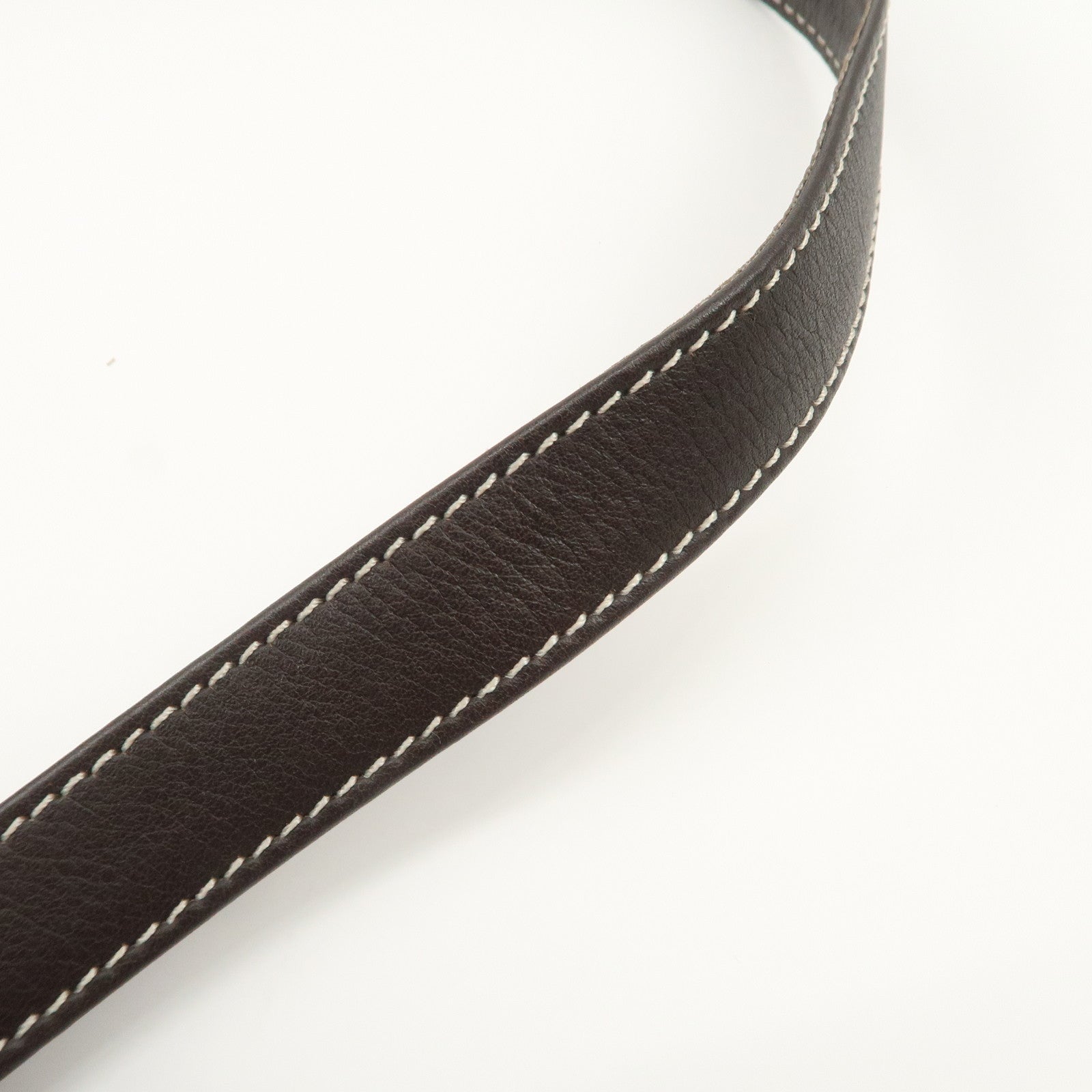 LOEWE Anagram Suede Leather Drawstring Shoulder Bag Beige Brown Used