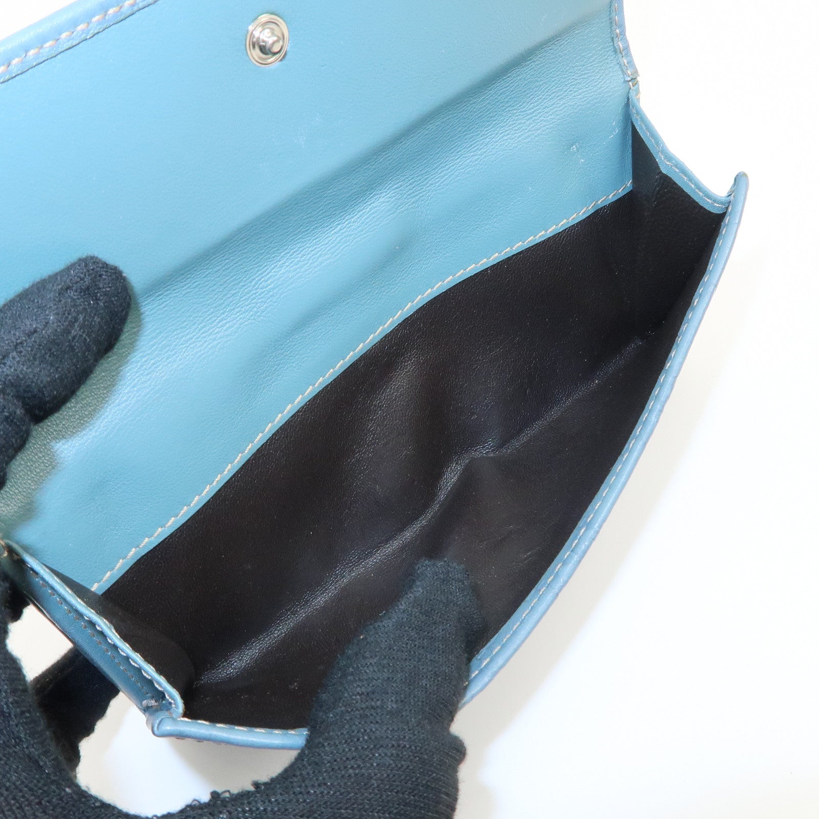 GUCCI Guccissima Set of 3 Long Wallet 143389 203618 308005 Used
