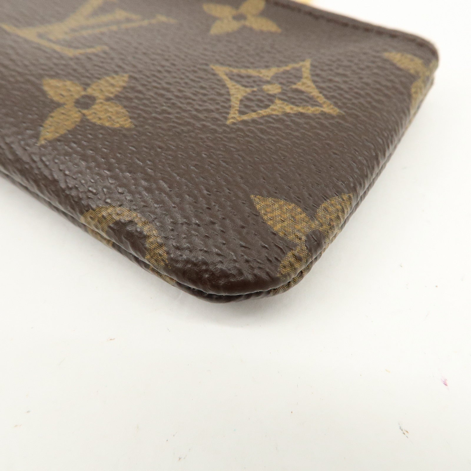 Louis Vuitton Monogram Pochette Cles Coin Case Key Case M62650