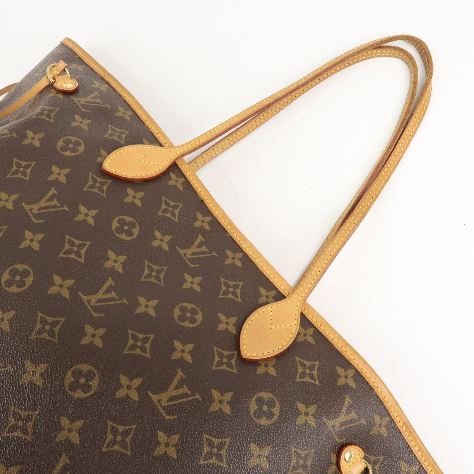 Louis Vuitton Monogram Neverfull GM Pivoine Shoulder Bag M41180