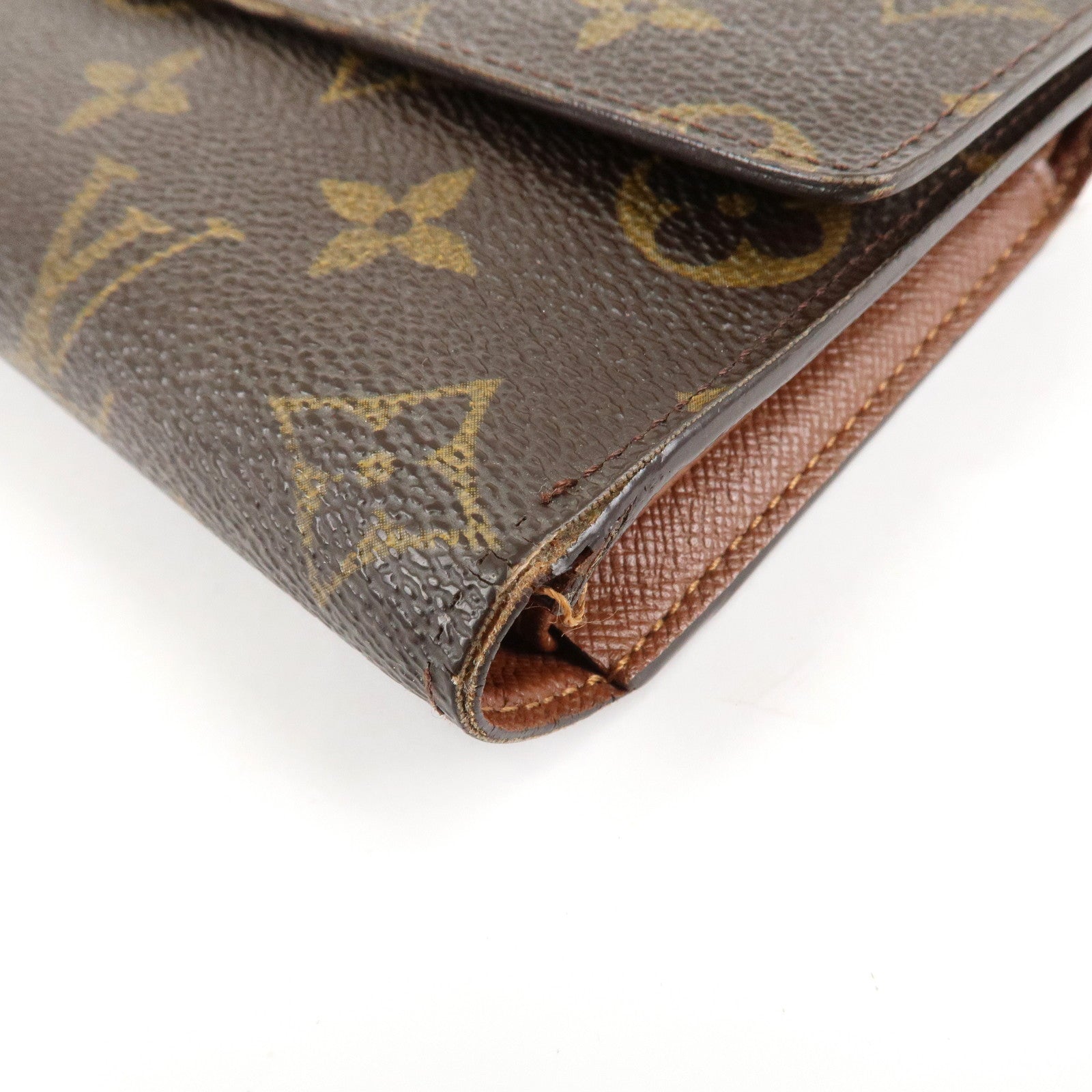 Louis Vuitton Monogram Porte Tresor International Wallet M61215