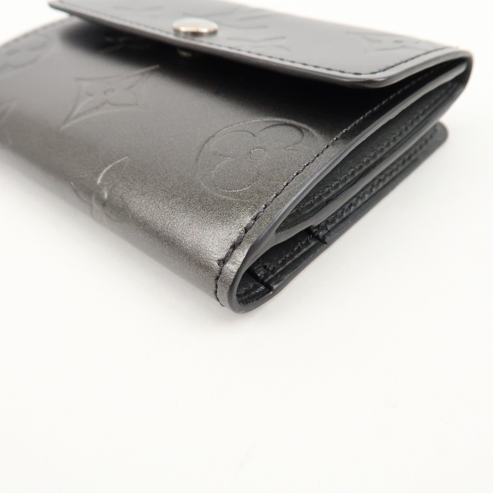 Louis Vuitton Monogram Matte Ludlow Coin Case Noir M65122