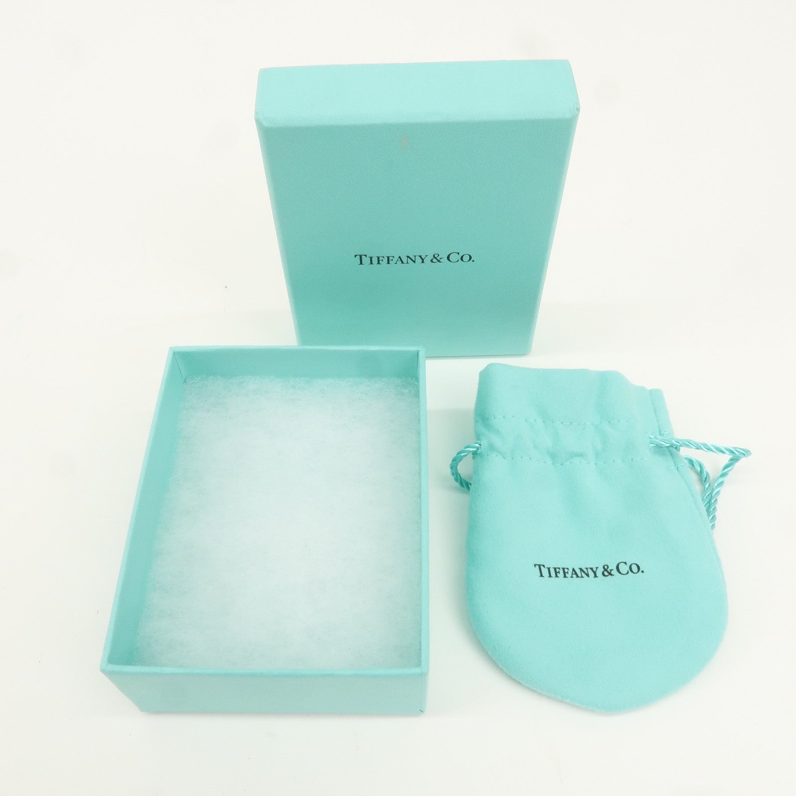 Tiffany&Co. Set of 10 Jewelry Necklace Box Dust Bag Tiffany Blue