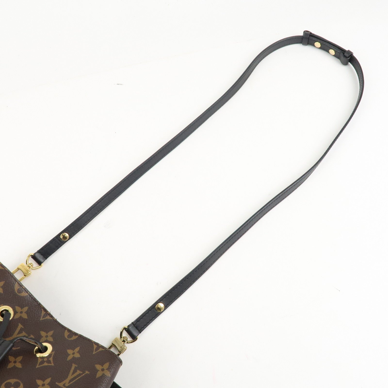 Louis Vuitton Monogram Neo Noe Shoulder Bag Noir M44020 Used