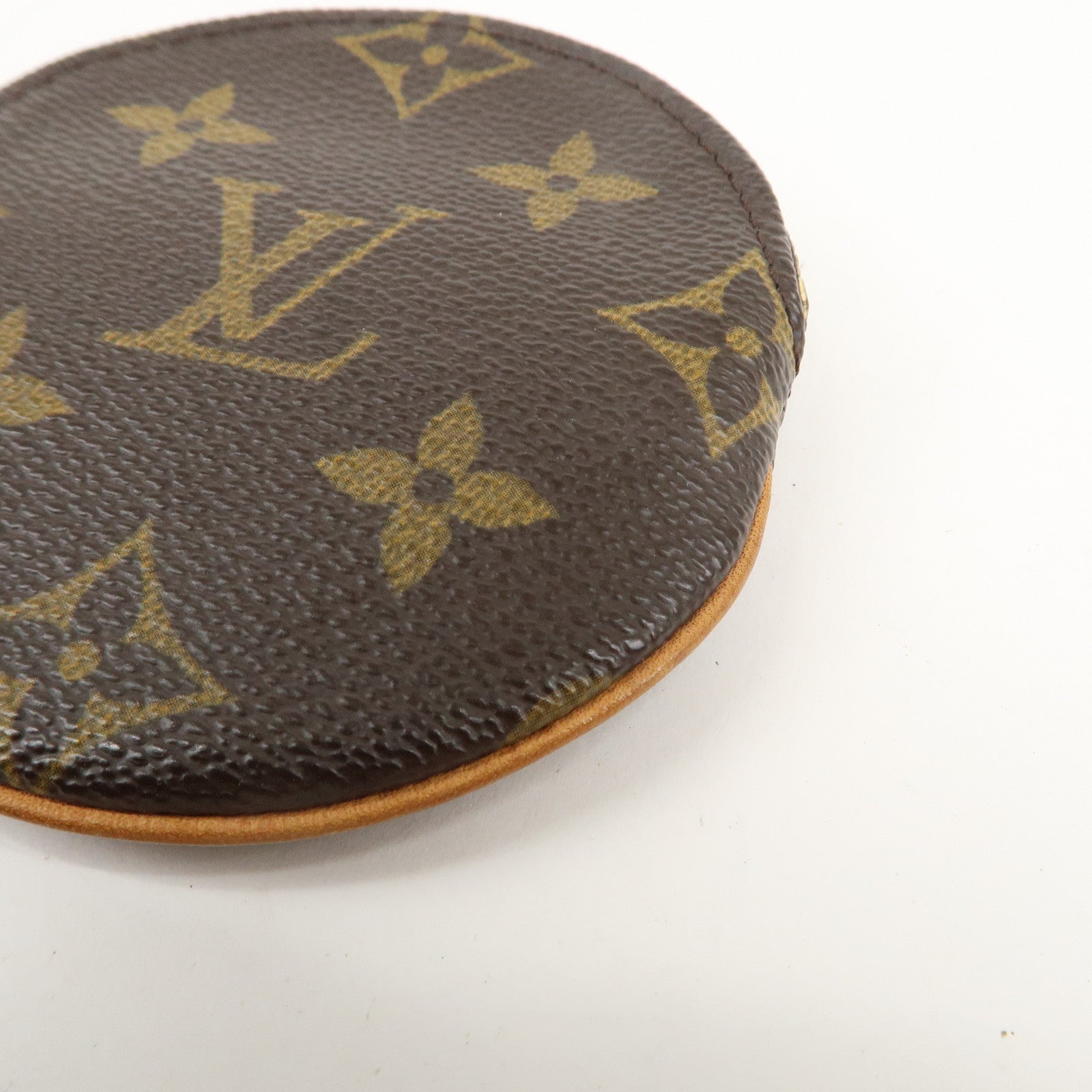 Louis Vuitton Monogram Porte Monnaie Rond Coin Case M61926