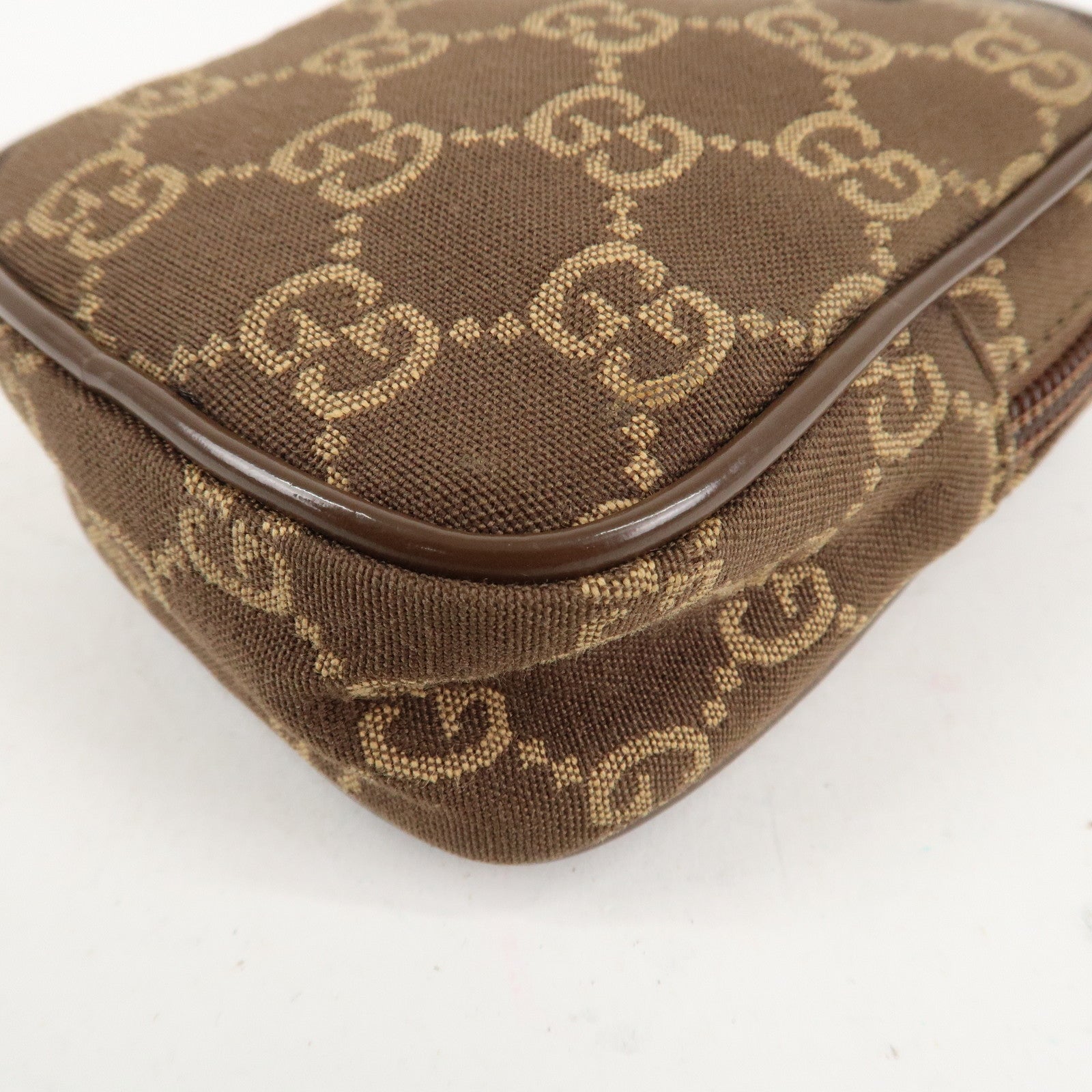 GUCCI GG Canvas Cigarette case Brown Beige 030.1675 002404 Used