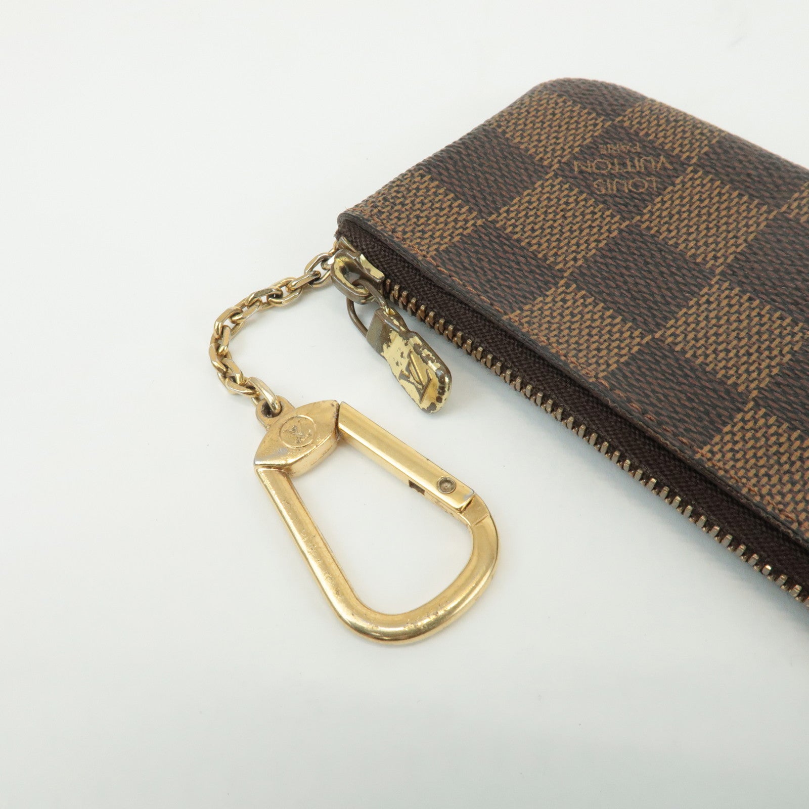 Louis Vuitton Set of 2 Monogram Damier Pochette Cles Coin Case