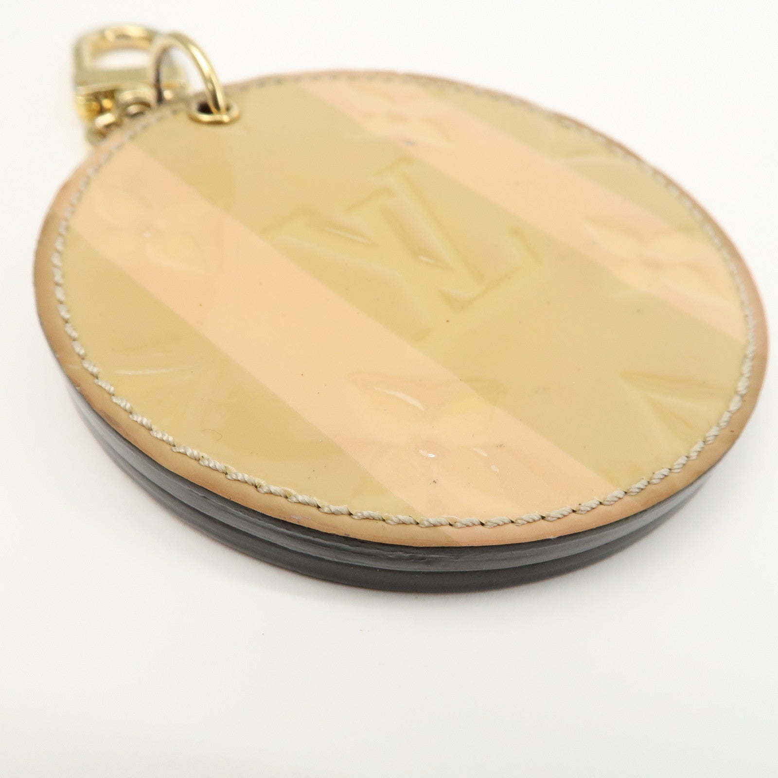 Louis Vuitton Monogram Vernis Sweet Stripe Bag Charm Mirror M67388