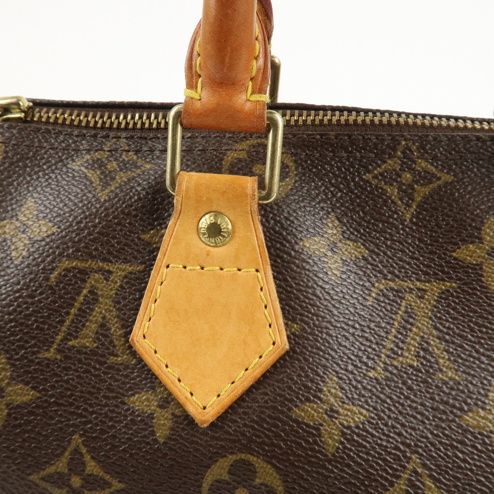 Louis Vuitton Monogram Speedy 25 Hand Bag Boston Bag M41528