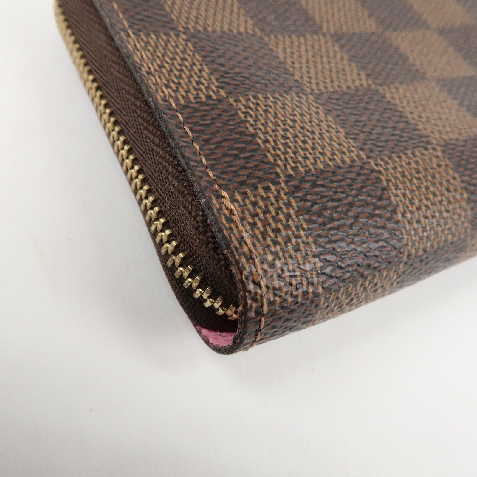 Louis Vuitton Damier Zippy Coin Purse Vivienne Brown N63552