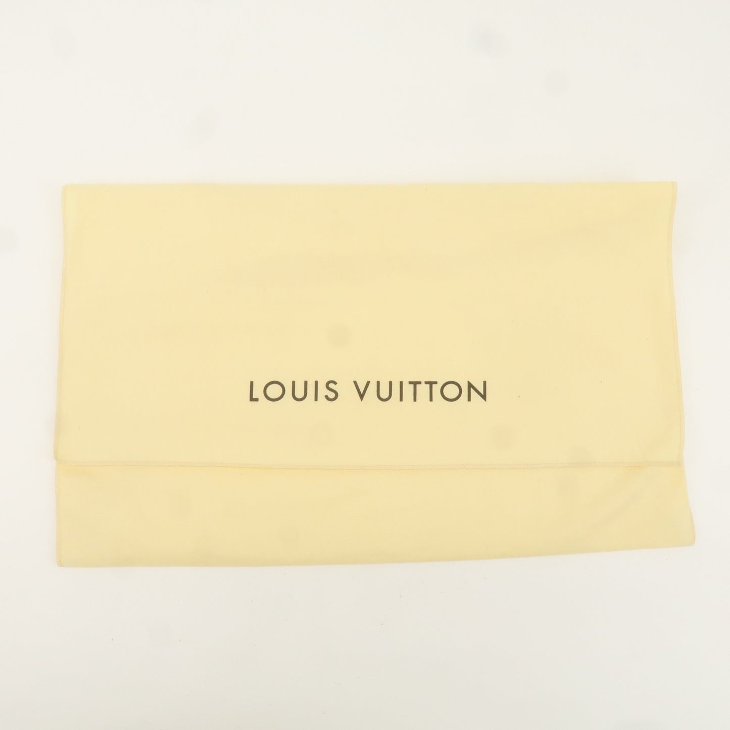 Louis Vuitton Set of 10 Dust Bag Storage Bag Flap Beige