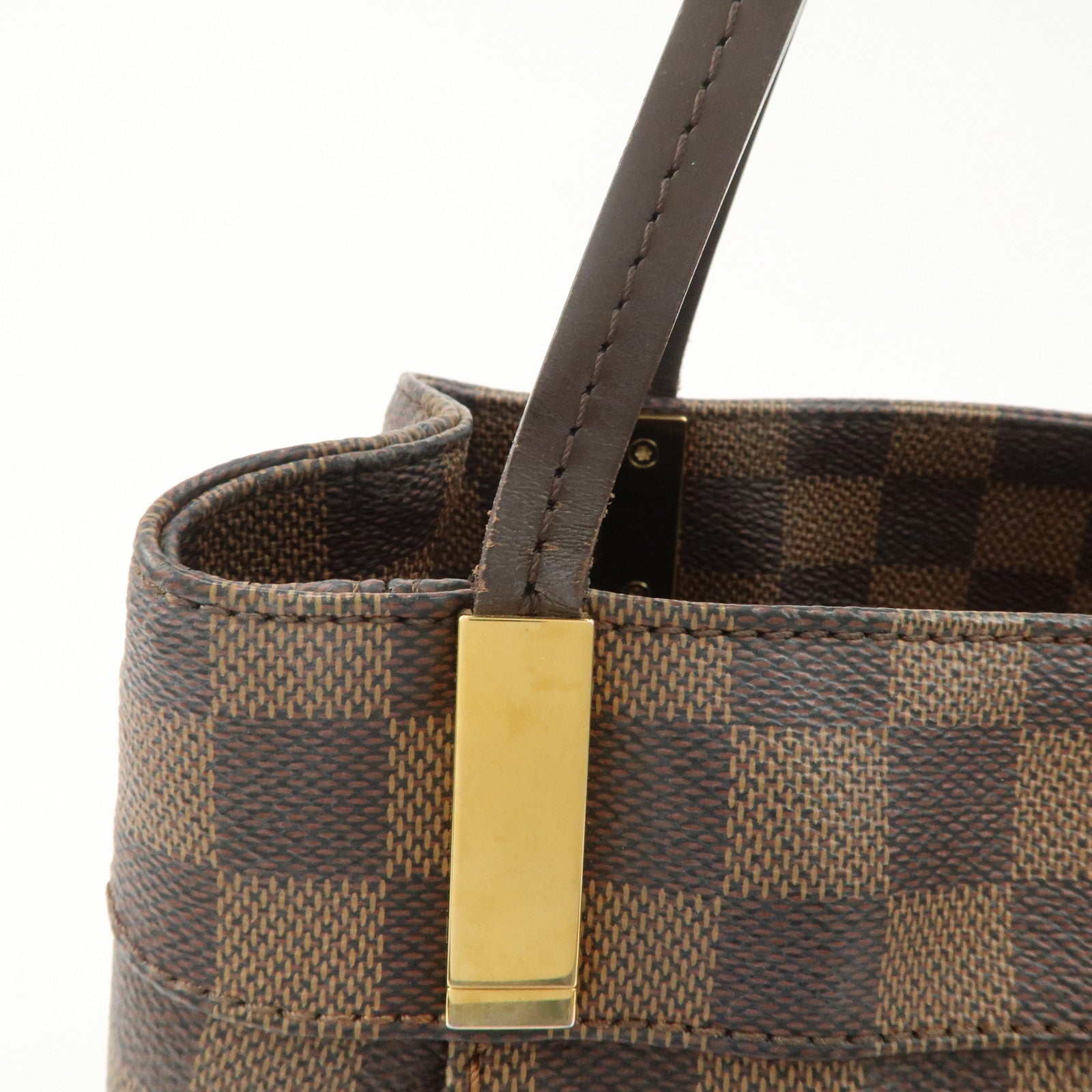 Louis Vuitton Damier Marylebone PM Shoulder Bag Ebene N41215