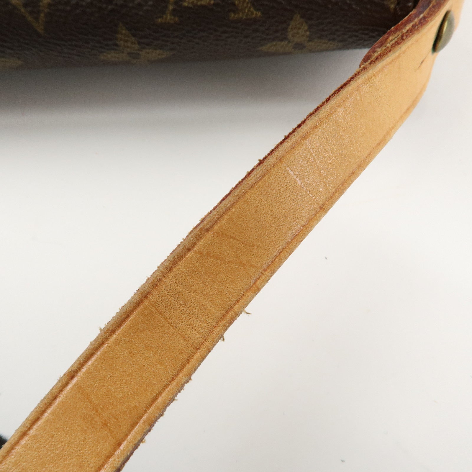 Louis Vuitton Monogram Mini Cartouchiere Shoulder Bag M51254 Used