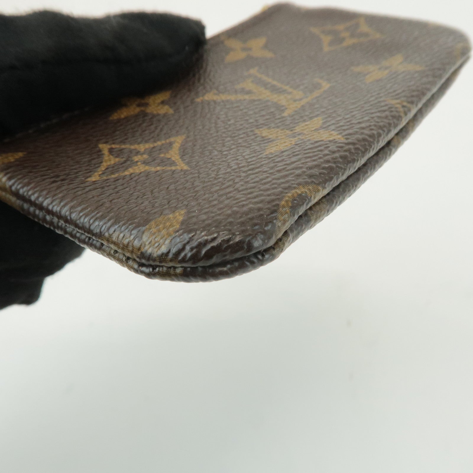 Louis Vuitton Monogram Pochette Cles Coin Case Key Case  M62650