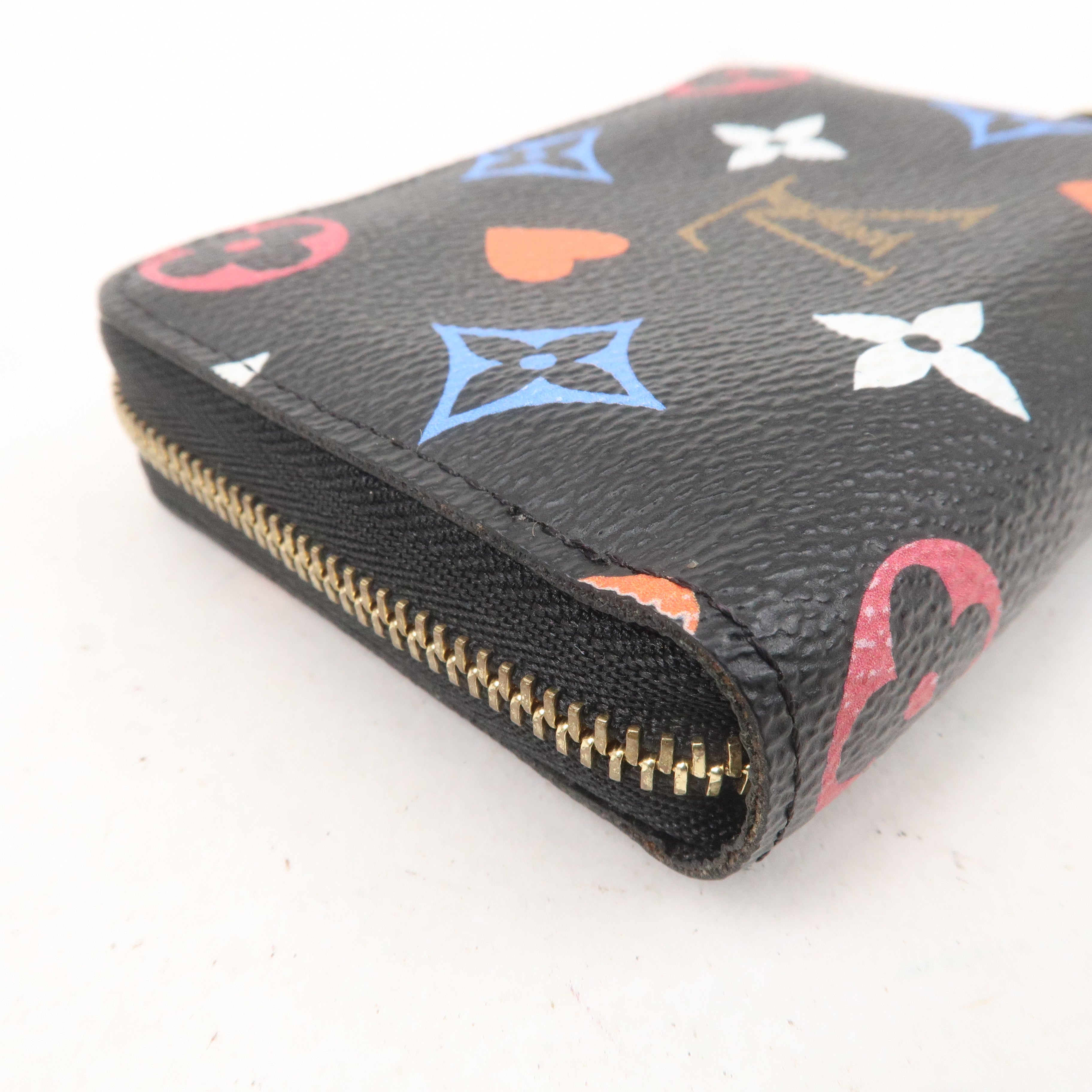 Louis Vuitton Game On Zippy Coin Purse Coin case Noir M80305