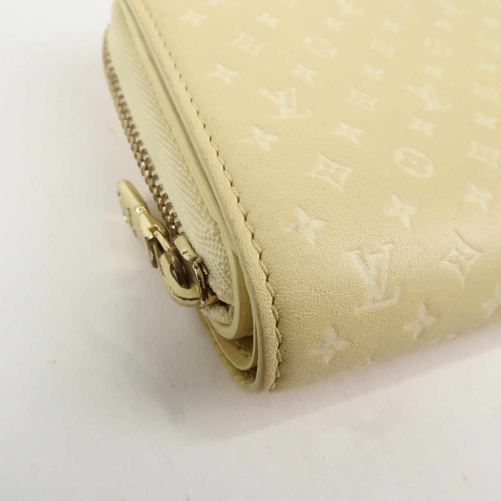 Louis Vuitton Nanogram Portefeuille Roux Wallet Jaune M82288