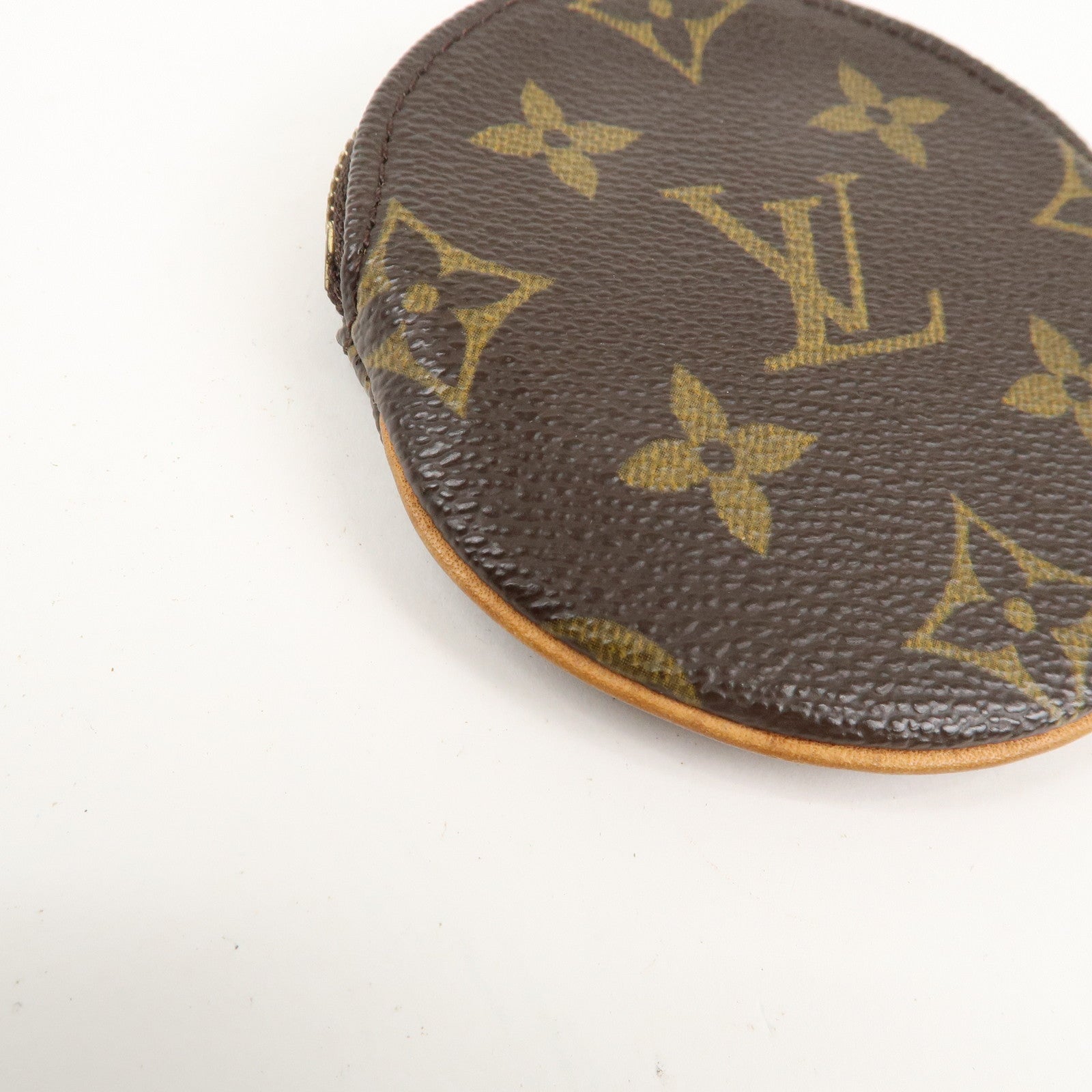 Louis Vuitton Monogram Porte Monnaie Rond Coin Case M61926