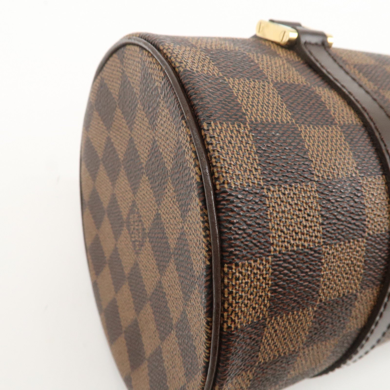 Louis Vuitton Damier Ebene Papillon 26 Hand Bag Brown N51304