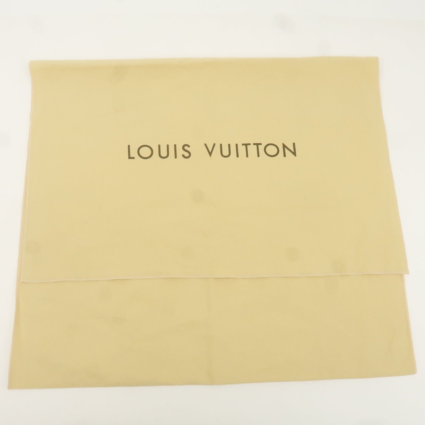 Louis Vuitton Set of 10 Dust Bag Storage Bag Flap Beige