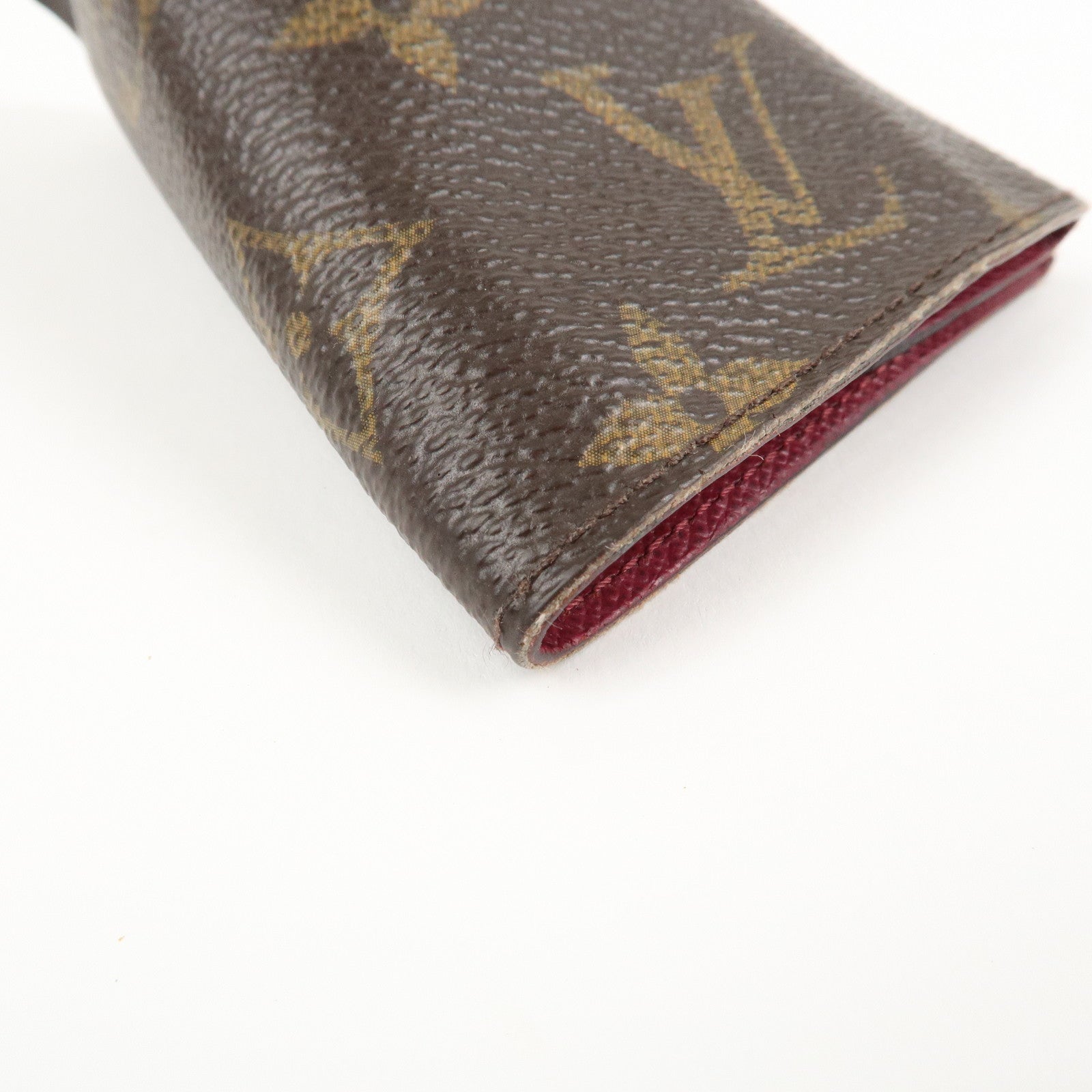 Louis Vuitton Monogram Multicles Berlingo Key Case Fuchsia M61475 Used