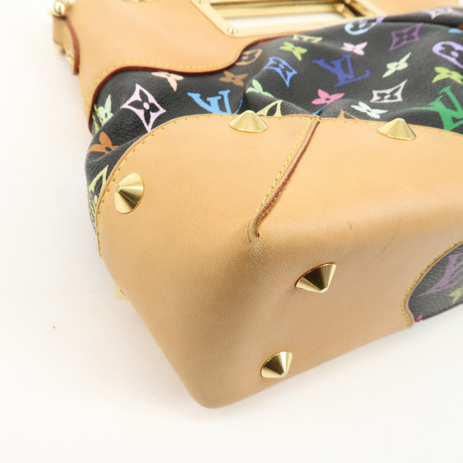 Louis Vuitton Monogram Multi Color Judy MM 2Way Bag Noir M40256 Used