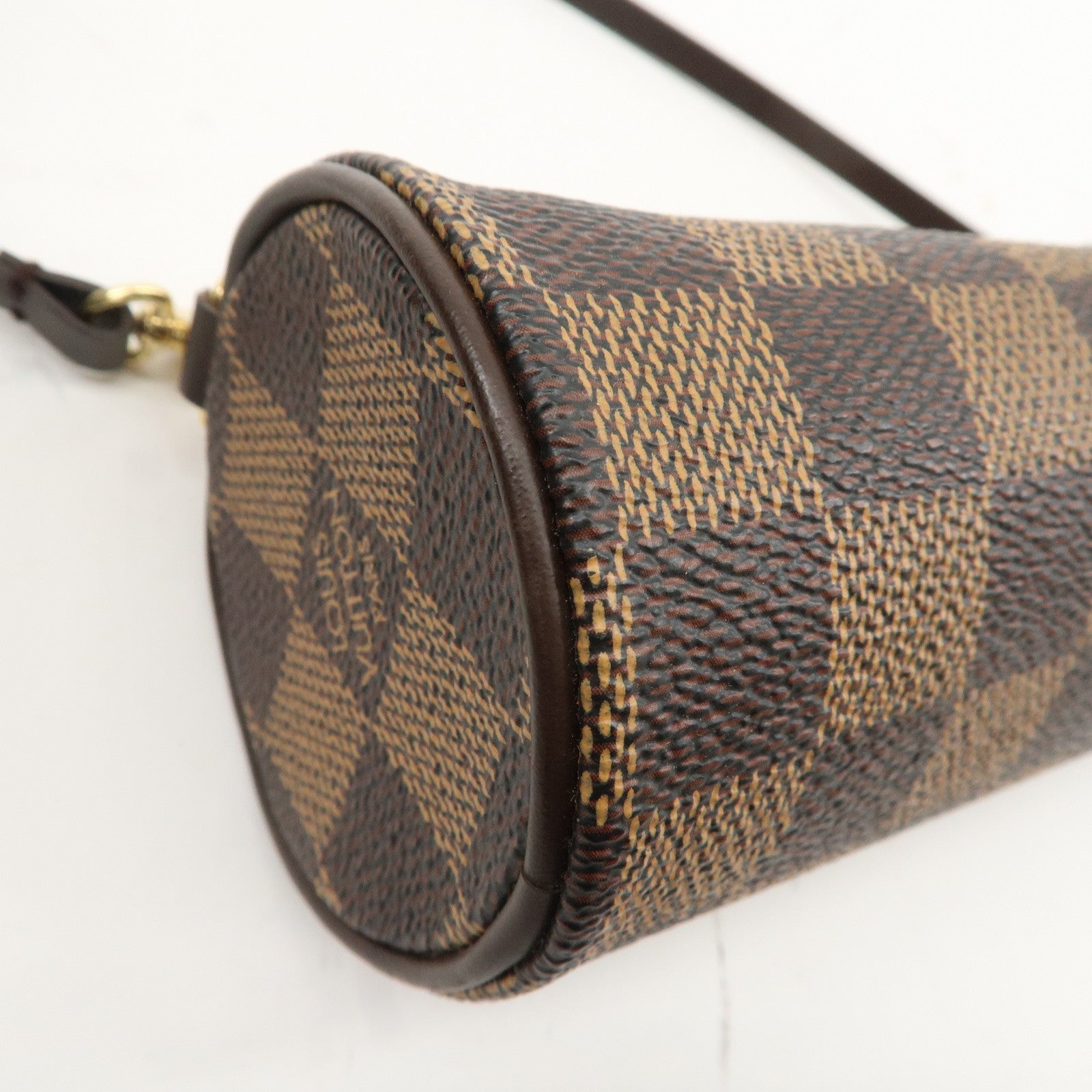 Louis Vuitton Damier Mini Pouch for Papillon Bag Brown