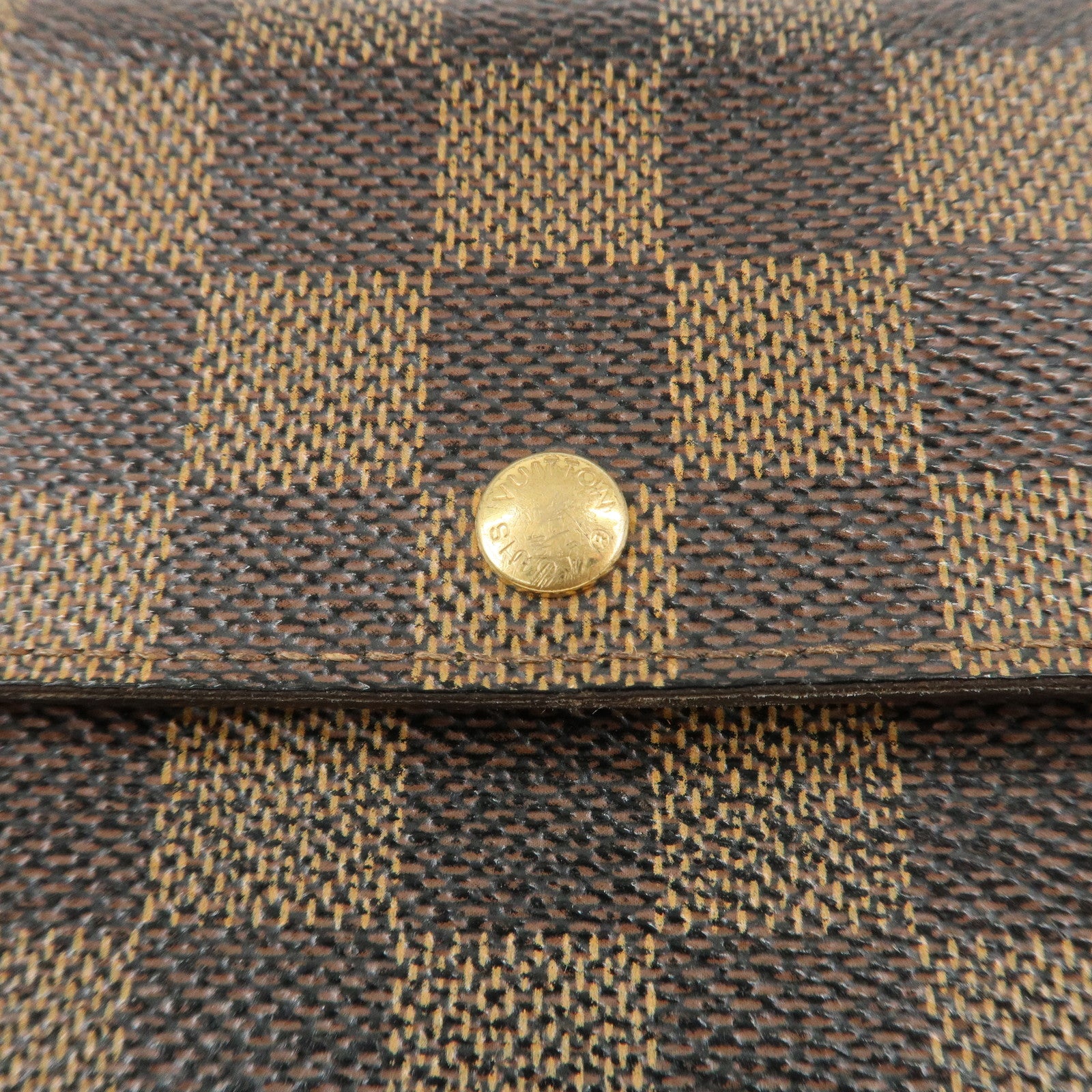 Louis Vuitton Damier Porte Monnaie Cult Credit Long Wallet N61724