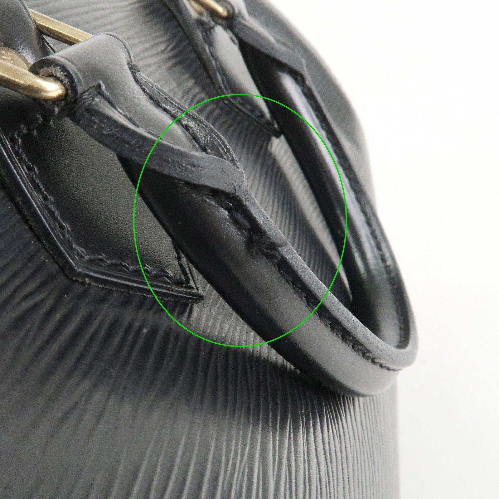 Louis Vuitton Epi Speedy 25 Boston Bag Hand Bag Noir M43012 Used