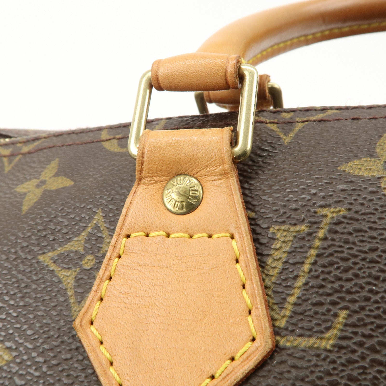 Louis Vuitton Monogram Speedy 35 Hand Bag Boston Bag M41524 Used
