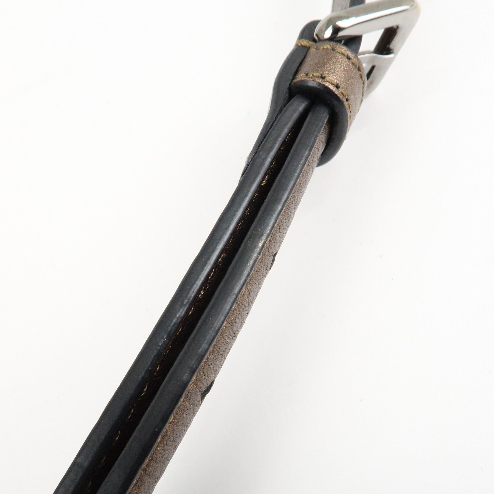 LOEWE Heritage Leather Shoulder Bag Brown *Outlet Used