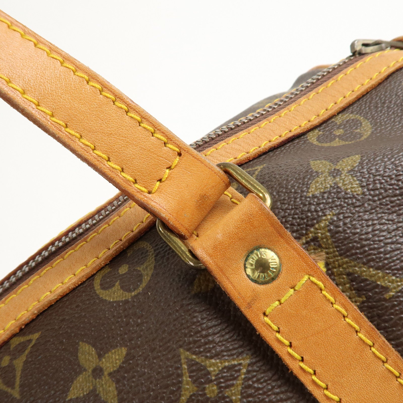 Louis Vuitton Monogram Sac Souple 35 Boston Hand Bag M41626