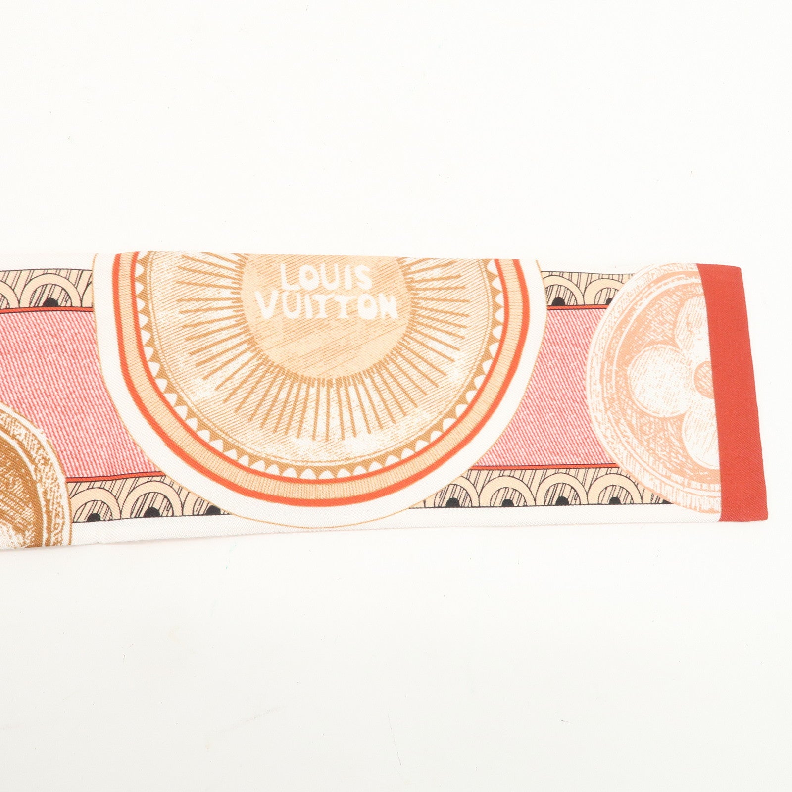Louis Vuitton Bandeau Malle Merveilleuse Scarf Rose M77184 Used