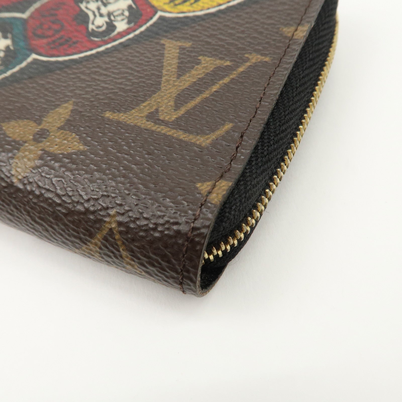 Louis Vuitton Monogram Zippy Coin Purse Kansai Yamamoto M67250 Used