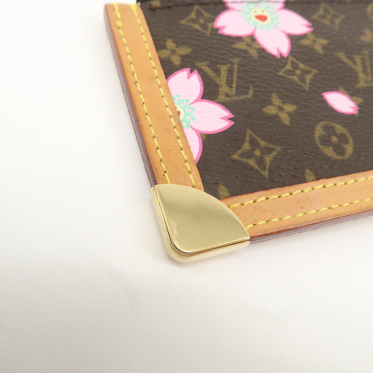 Louis Vuitton Cherry Blossom Pochette Cles Coin Case M92015